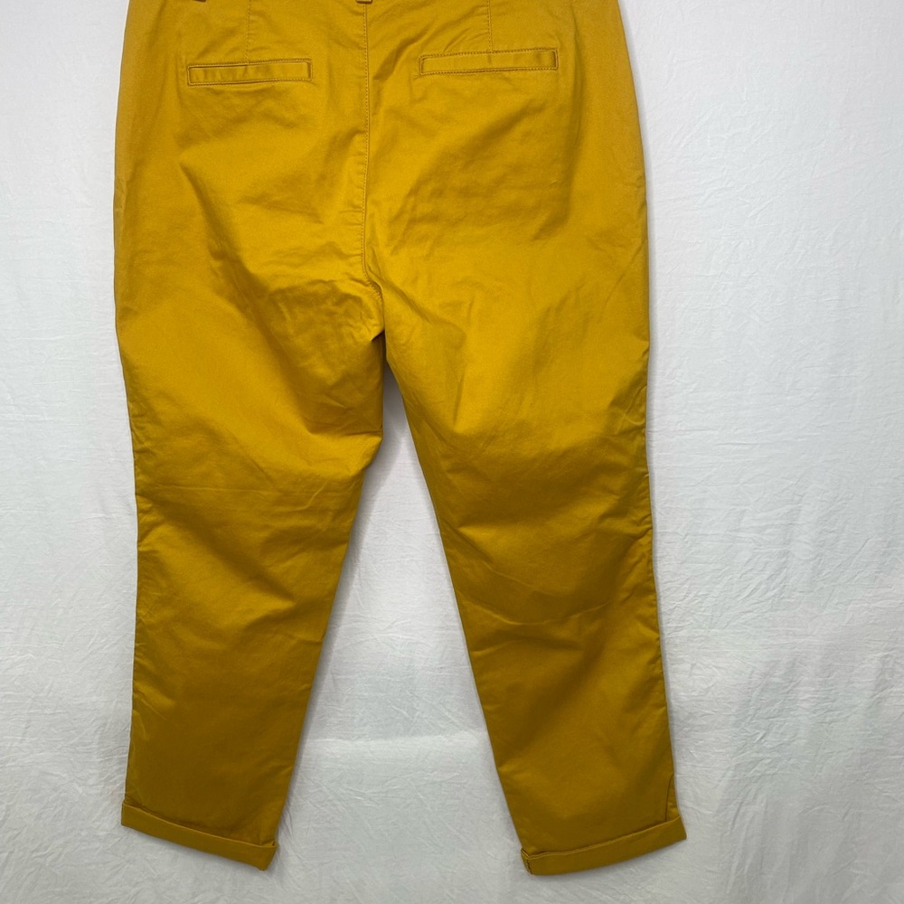 Gap chino pants, Size 6 ,Yellow Mustard color - Picture 3 of 7